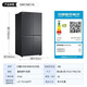 LG 655-liter refrigerator double doors, air-cooled frost-free linear frequency conversion, large refrigeration and freshness, computer temperature control, odor clean and large capacity home use, mobile ice box [upgraded Manhattan midnight] S651MC16