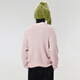 Sketch Sweet Sweater nuevo suéter de cuello redondo de cuello Ronda MOHAIR Mezcla Simple suelto tapa de manga larga 671 Polvo gris l l