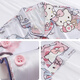Han Ziduo Hellokitty Katie Pyjamas en trois pièces pour femmes, Summer Silk Silk à manches courtes Shorts pantalon, Simulate Silk Home Clothes 3893 XL