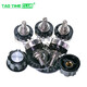 RV24YN20S carbon film potentiometer + scale plate + knob 1K 2K 10K 100 500 single-turn adjustable resistor B102 1K (1 piece)