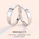MZMZ platinum ring four-leaf clover pt950 platinum pairing ring for men and women to express love, proposal, birthday and anniversary gift, light luxury model-couple ring