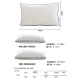 Made in Tokyo, five-star hotel down pillows, high-quality white goose down, fluffy and soft, adult men's and women's pillow core, single medium pillow