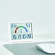 Refrigerador Magnético Succión Reloj Desktop Temperatura electrónica y humedad Medidor Etiqueta Climatrato Madre y bebé Temperatura y medidor de humedad Medidor Medidor de cocina Succión magnética 9905 Blanco