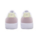 
Xtep shoes for women in summer breathable age-reducing white shoes, thick-soled trendy leather waterproof temperament Korean casual shoes White pink 7027 38