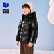 Mini Bala Hot Hi2.0 Winter Heating Down Jacket for Boys and Girls Parent-child Thick Down Jacket Black 90001 110
