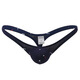 ROSELEX confidential delivery cotton printed thong men's cotton underwear sexy U convex bag personality star M red star