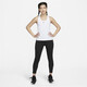 耐克（NIKE）女子中强度支撑衬垫运动内衣式背心 SWOOSH DV9898-100 XS