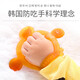 Aina quit eating hand artifact baby teether soft bite silicone toy can be boiled baby teether baby toy soft single pack (more than 3 months)