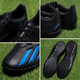 Adidas adidas Broken Spike Football Shoes Men's Man Man Grass Messi Même chaussures de football Match de football de football chaussures HP2519 [noir et bleu] 43
