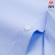 Offenes Shirt Herren Langarm Pure Blue Workwear für Arbeit Business Casual Pure Cotton Free Hot Spring New Style Shirt Männer A3-9930 Langarm 43