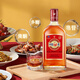 Jinpai China Jinjiu 35 degré 500 ml * 2 bouteilles Boîte cadeau de vin en santé 35 degrés 520 ml 2 bouteilles