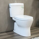 TOTO马桶新超漩冲洗冲落式坐便器智洁抽水马桶缓降盖板CW830EB(04-B)  305mm坑距 详询客服