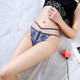 
Female sexy crotch-free underwear temptation T-pants sexy pajamas uniform briefs invisible underwear female couple 9435 black