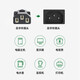 适用Deli得力9920碎纸机办公室粉碎机AC220V三孔3插头连接电源线 三孔品字线 纯铜大功率2000W 1m