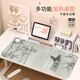 Customized mouse pad Extra large heating table pad Office desktop heating pad Computer hand warming pad Electric heating table pad WE-679 900x400mm 2mm Yes