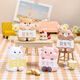
Yunsui Mo got angry ornaments cute Shiba Inu Cat Pig Office Home Decoration Cute Pet Figure Birthday Chinese Valentine's Day Gifts Gifts to Girlfriend Chinese Valentine's Day Anniversary Creative Gifts [Little Cute Bear] Mo got angry ornaments