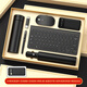 Home gifts, souvenirs, business annual meeting, gift customization logo, practical company, enterprise new store opening anniversary souvenirs, high-end gift box for customers, employees' office gift box, black digital display cup/keyboard/pen/U disk/mouse/power/umbrella