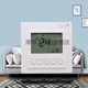 Thermostat T5200 three-speed switch fan coil LCD control panel white TB-9JS1 fan uncontrolled A