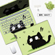 Tres Color Cat (SFMCEMQ) es adecuado para 2025 Lenovo Saver Y9000P Sticker Y7000P Film la computadora portátil R9000P Computadora W4877 ABC esbelada+MISMA FOMA EL PARTA DE MOUSE GRANDE