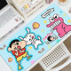 Clcey Long Mouse Pad Crayon Shin-Shirt Super Large Computer Desk Pad hochwertige Tastaturpolster schmutzresistente und waschbare Schüler ZZ-2694/SHIN SHIN-SHIRT 100 cm*50 cm Dicke 3mm