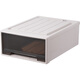 Yuanzu Wardrobe Storage Box Drawer Plastic Household Clothing Storage Box Clothing Underwear Organizing Box Transparent Storage Box 37L[3523] Deep 47*Width 35*High 23CM Great discount three packages