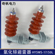 10KV zinc oxide arrester HY5WS-17/50L tripping high voltage arrester with disconnector mounting bracket