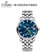 Titoni Swiss Plum Blossom Watch Herren Automatische mechanische Uhr Original importiert Fashion Casual Watch Master Serie 94388 S-675