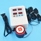 
Kailux 9904 four-channel temperature test alarm multi-channel high and low temperature alarm upper and lower limit digital display adjustable temperature control host 9904+4 10-meter temperature measuring probes