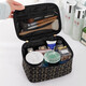 Feng Shang New Xiaoxiangfeng Cosmetic Bag Large Capacity Plaid Portable Korean Version Portable Washing Storage Bag Makeup Box Travel Bag Xiaoxiangfeng Cosmetic Bag Black