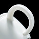 Yuquan Longmen, Dehua white porcelain teapot, mutton fat jade porcelain, plain-fired Hanwa pot, Kungfu tea set, large teapot, ceramic teapot, Hanwa pot (about 280ml_)