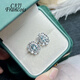 CAJJ Francois Aquamarine Earrings for Women Natural Colorful Jewelry Gemstones 925 Silver Inlaid Aquamarine Earrings