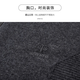 Shanshan 100% reine Strickjacke Pullover mittleren Alters und junger Männer Reißverschluss-Stand-up-Kragen-Strickjacke für Männer gestrickt