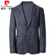 Pierre Cardin 2025 Frühherbst neuer Anzug mit mittleren Alterskragen Jacke Dad Business Anzug Top Grey 170