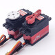 JX PDI-6221MG 20 kg de metal timón timón robot timón robot brazo timón cubierta metal de 20 kg versión estándar + 25t disco de metal 0.16s 5- 360 Velocidad ajustable Rotación continua