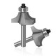 Coupe du coin du bois rond du bois Wood King Woodworking Moignage Gutter Grooving Toute Machine Cutter Rid R Chanfreting Cutter Gravure Machine Gong Knife Nivel Round Corner Cutter 12158