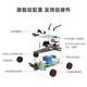 Yahboom Akerman Car Deep Vision Unbemannte autonome Fahrtisch Ros Robot Jetson Nano [Standard Edition] mit Jetson Nano B01