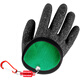 Zailu Fish Catching Gloves, Anti-thorn, Waterproof, Sea Fishing and Fishing Special Road, Winter Fishing, Ice Fishing Equipment, Anti-cut, Anti-slip, Fish Picking, One Size Fits All Fish Catching Gloves, Black Left Hand, High Elasticity, Quick Drying