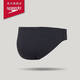Speedo Swimming Bottom Eco Environmental Protection Series Series Anti-chlore Anti-chlore Slim Couleur solide Swimming Bottoms Black 34