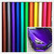 Lexitu car color changing film matte electroplating film color film ice film modified full body matt sticker car film matte black 1.5X0.5