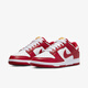 NIKE耐克Dunk Low Retro白红 男款 低帮轻便休闲板鞋 DD1391-602 41