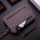 Cool Kangaroo Handbag Men's Clutch Men's Men's Men's Men'sbag Canvas grande capacité Business Casual Oxford Tissu Trendy Men's Sac Gray 24 * 16 * 3CM