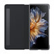 Honor (Honor) Écran pliant magie vs boîtier de téléphone mobile Case de cuir d'origine officiel Magicvs Supreme Edition Smart Window Protection Flip Protection Full Pack Anti-Fall Magnetic Belt Bracket Case arrière Honor Magicvs Series / Zhengzhen Version (noir) Flip Window Leather Case