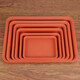 
Devodo fertilizer rectangular flower pot tray 350 type*3 plastic thickened flower tray water chassis green plant orchid planting pot tray