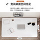 Shukeyijia computer desk desktop desk home bedroom study table student study table small apartment workbench corner desk cream white + white shelf 100*60