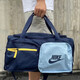 Bolsas para hombres Nike Bolsas para hombres Running Fitness Entrenamiento de deportes Bolso de deportes Bolso de almacenamiento en bolsa BATO BA6169-410/47*22*24 cm Misc