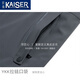 凯撒（KAISER）派克服貂皮大衣男尼克服真皮草水貂皮毛一体内胆爸爸装貂皮大衣男 黑色+黑貂+兔毛袖 5XL 适合180-195斤