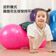 Lierui Yoga Ball Peanut Ball Children's Sensory Training Equipment Balanced Dalong Fitness Ball Pregnant Women's Massage Home Explosion-proof Blue Peanut Ball + Air Bucket