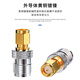 FUWEISHENG SMA to BNC adapter RF coaxial adapter 50 RF radio frequency cable adapter SMA female to BNC male 1 piece