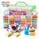 [70% nuevo] Penguin de padre-hijo Cristal barro de barro limo barro plastilina arcilla arcilla barro colorido 36 color gelatina barro + 12 color ultralight arcilla espacio lo barro internet celebridad iceberg lo barro día de niños regalo de bricolaje
