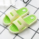 Jiang Xiaoguo 2023 Slippers New Men Summer Anti-Slip Interior Home Fashion Baño Massage Masaje al aire libre Hombres Naranja negra (9859) 42 (42-43)